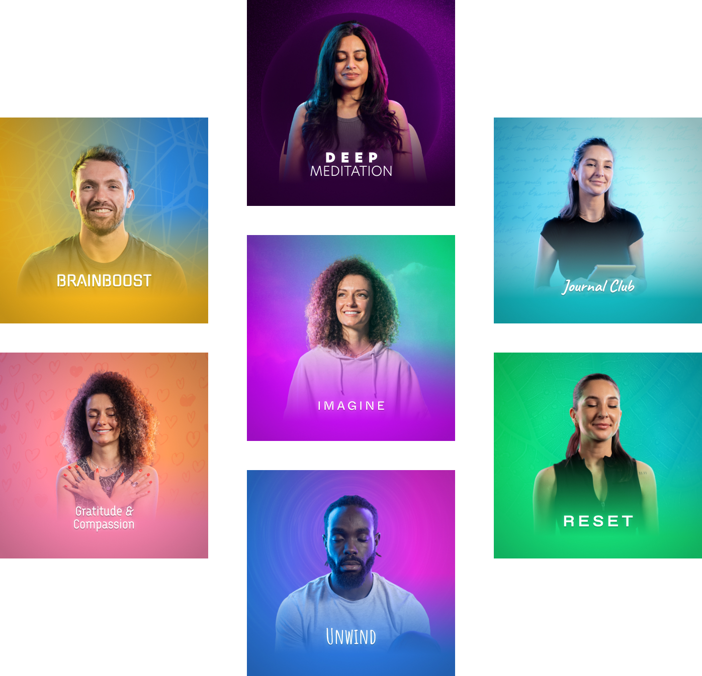 Cover art and identity for each branded class