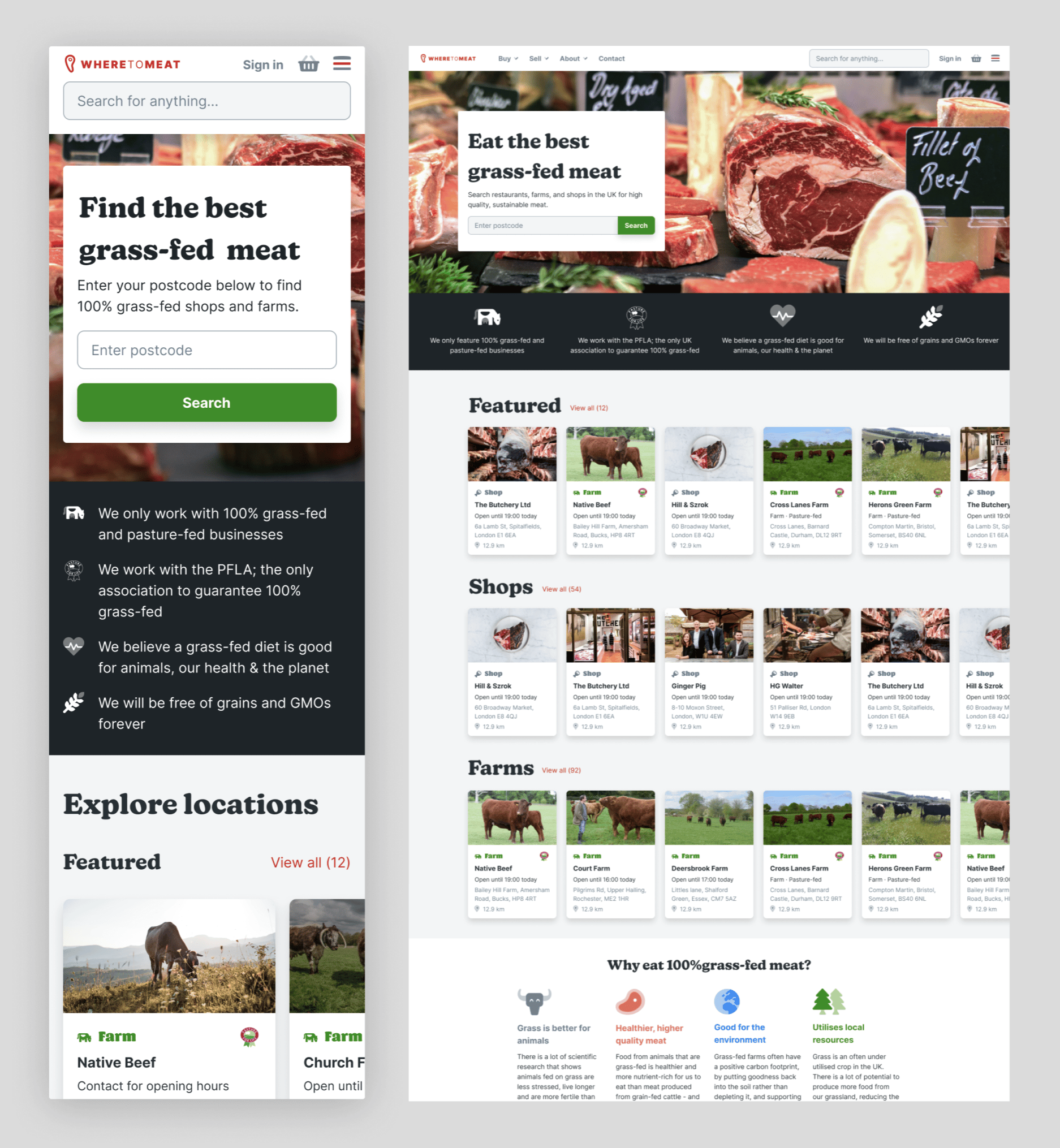 responsive homepage