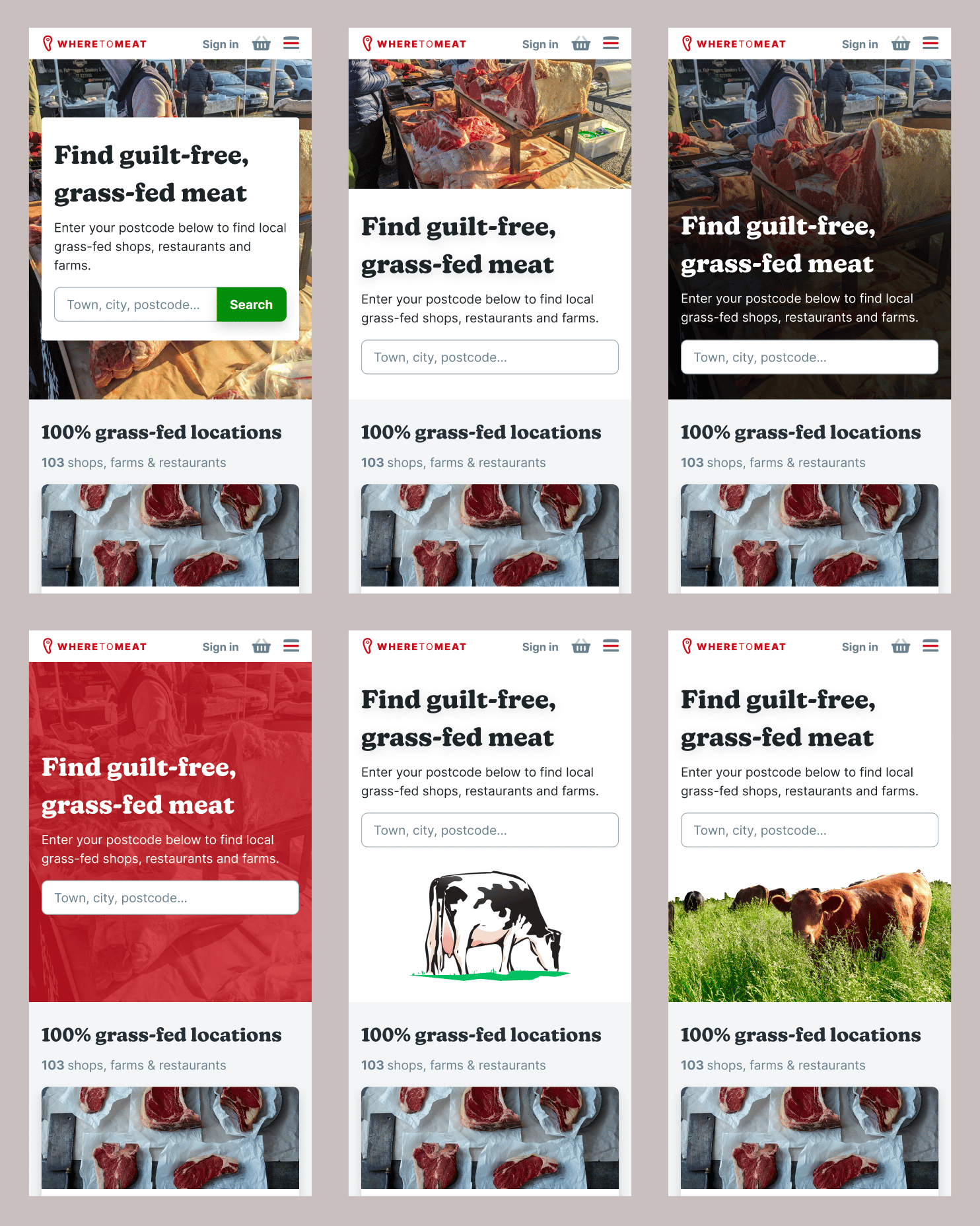 homepage designs