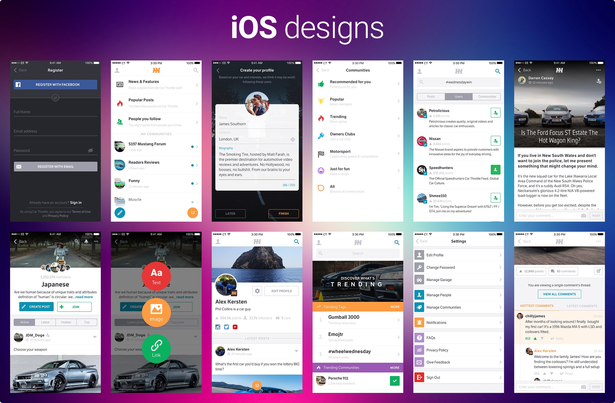 ios designs