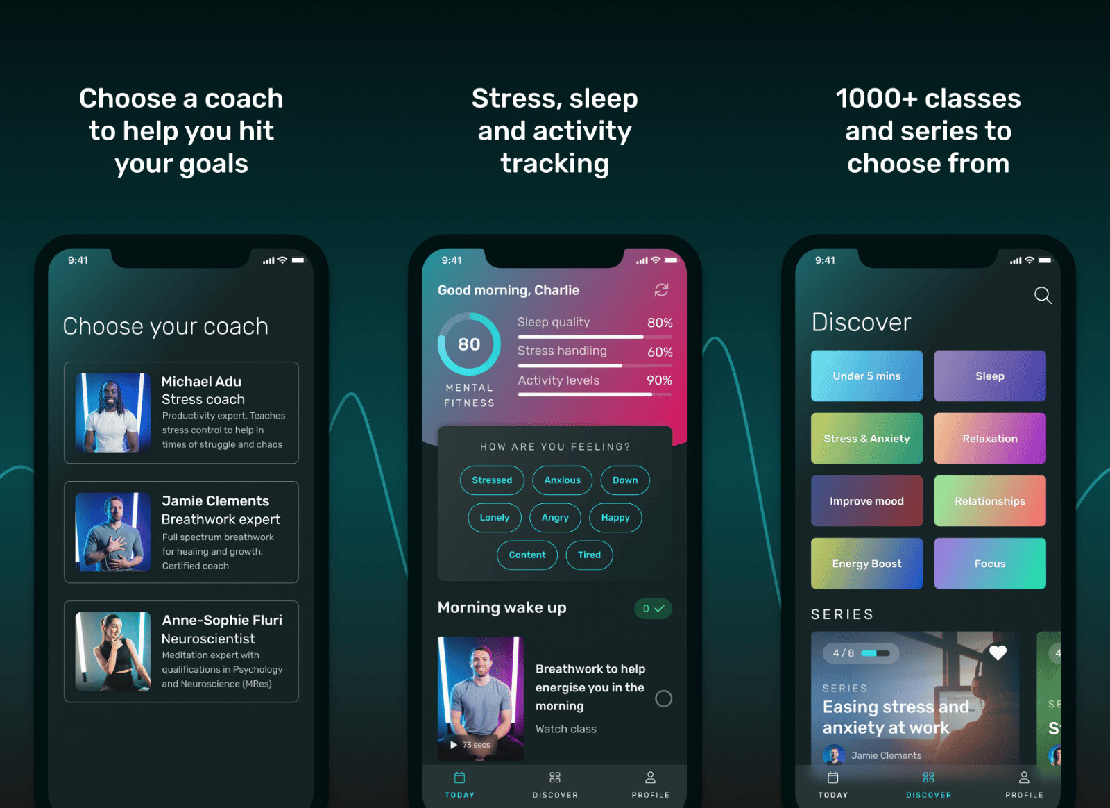 MindLabs app store screenshots